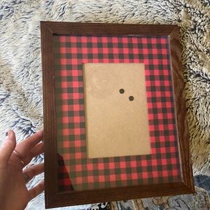 Plaid Picture Frame